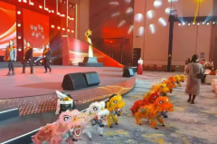 可提供出租宇树机器人机器狗舞狮