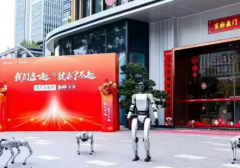 签约机器人，鹿明机器人，迎宾机器人